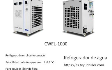 enfriador de agua láser de fibra CWFL-1000